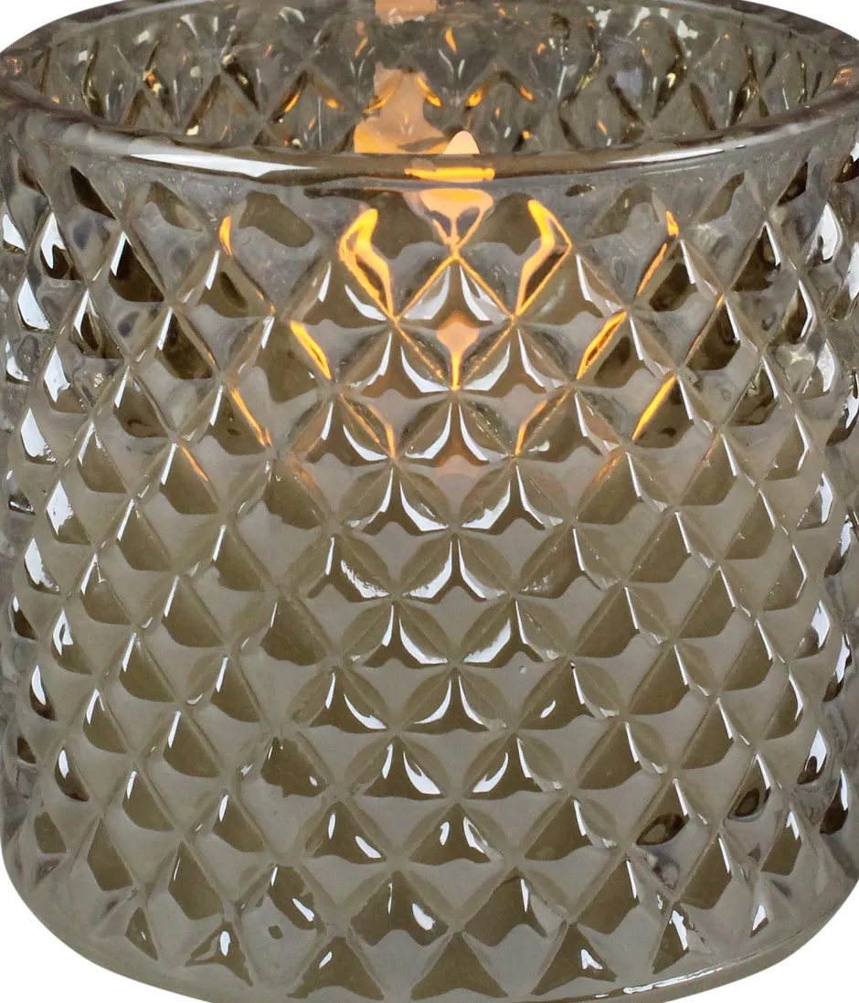 Intratuin Peha Magic LED Kerze im Glas Jacob creme D 8,5 H 8 cm| Led Kerzen