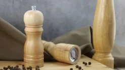 Intratuin Pfeffermühle Holz D 5 cm H 14 cm| Aufbewahrung & Mitnehmen