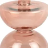 Intratuin PT Living Kerzenständer Diabolo rosa D 10 H 13 cm| Kerzenständer