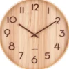 Intratuin PT Living Wanduhr Pure natur D 40 H 4,5 cm| Uhren