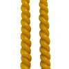 Intratuin Rustik Lys Stabkerzen Swirl gelb 8,5 Std. 2 St.| Stabkerzen