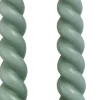 Intratuin Rustik Lys Stabkerzen Swirl grau 8,5 Std. 2 St.| Stabkerzen
