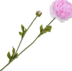 Intratuin Silk-Ka Kunstblume Hahnenfuß rosa 64 cm| Kunstblumen