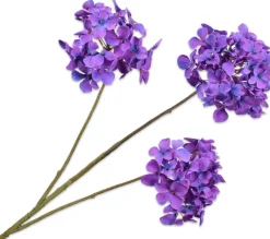Intratuin Silk-Ka Kunstblume Hortensie lila 82 cm| Kunstblumen