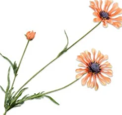 Intratuin Silk-Ka Kunstblume Margerite orange 66 cm| Kunstblumen