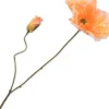 Intratuin Silk-Ka Kunstblume Mohn hellorange 75 cm| Kunstblumen