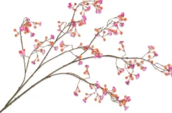 Intratuin Silk-Ka Kunstzweig mit Beeren 125 cm orange| Künstliche Deko-Zweige