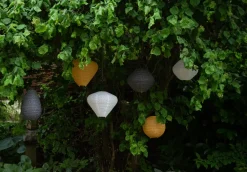 Intratuin Solarleuchte Marrakesh grau D 29 H 25 cm| Solar Gartenleuchten|Außenleuchten Hängend