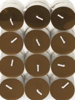 Intratuin Spaas Duftkerze Essential Collection Warm Wonder braun 4,5 Stunden D 3,9 H 1,6 cm 24 St.| Teelichter|Duftkerzen