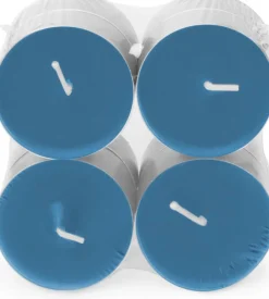 Intratuin Spaas Duftkerze Essential collection Soft Sunrise blau 10 Std. D 6 H 2,1 cm 8 St.| Teelichter|Duftkerzen