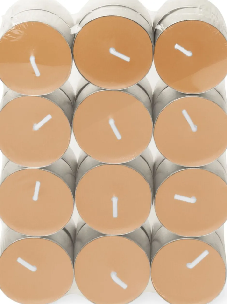 Intratuin Spaas Duftkerze Essential Collection Delightful Dawn orange 4,5 Stunden D 3,9 H 1,6 cm 24 St.| Teelichter|Duftkerzen