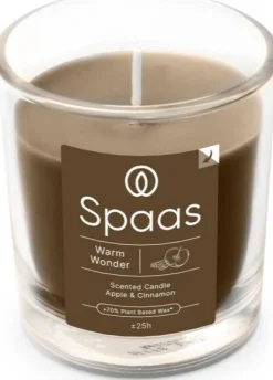 Intratuin Spaas Duftkerze Essential Collection Warm Wonder braun 25 Stunden D 7,3 H 8,3 cm| Kerzen Im Glas|Duftkerzen