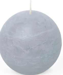 Intratuin Spaas Kugelkerze Essential collection hellblau 24 Std. D 8 H 8 cm| Kugelkerzen