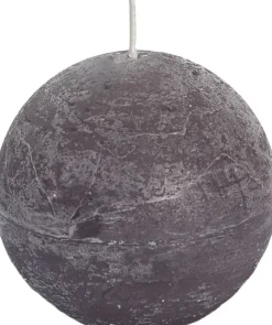 Intratuin Spaas Kugelkerze Rustic taupe 40 Std. D 10 cm| Kugelkerzen