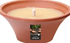 Intratuin Spaas Outdoor-Kerze in Terracotta-Schale D 15 H 6,5 cm| Kerzen Im Glas