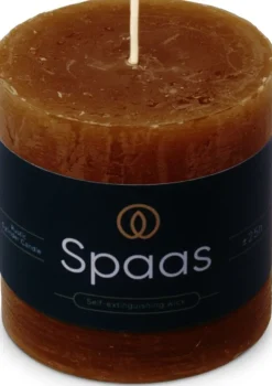 Intratuin Spaas Stumpenkerze Essential collection braun 25 Std. D 7 H 7 cm| Stumpenkerzen