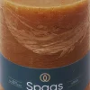 Intratuin Spaas Stumpenkerze Essential Collection braun 95 Stunden D 10 H 13 cm| Stumpenkerzen