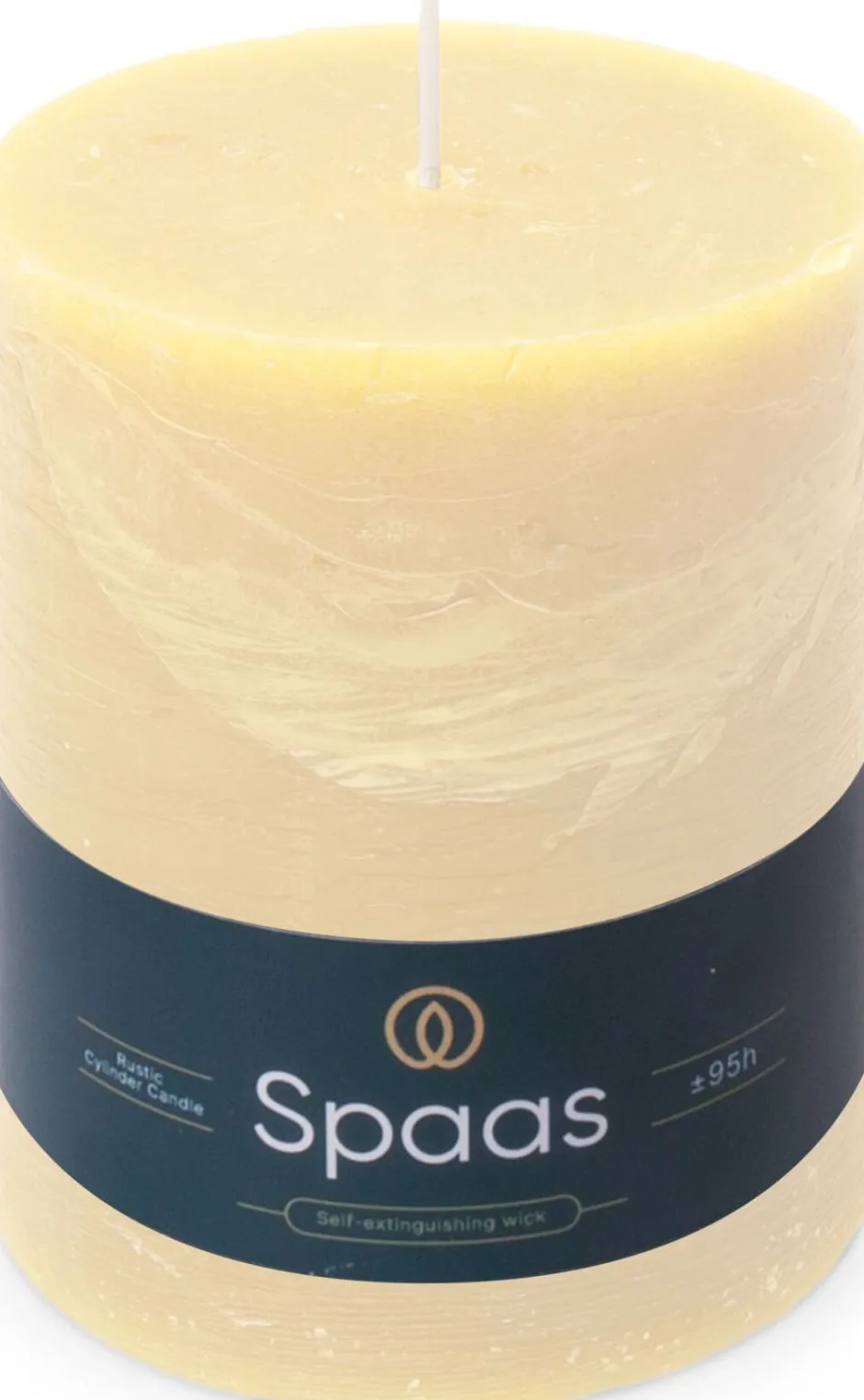 Intratuin Spaas Stumpenkerze Essential collection creme 95 Std. D 10 H 13 cm| Stumpenkerzen