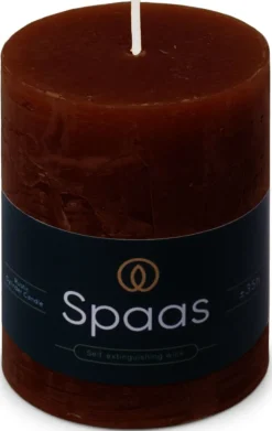 Intratuin Spaas Stumpenkerze Essential collection bordeaux 35 Std. D 7 H 9,5 cm| Stumpenkerzen