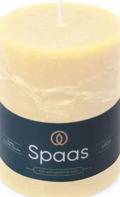 Intratuin Spaas Stumpenkerze Essential collection creme 65 Std. D 8 H 11 cm| Stumpenkerzen