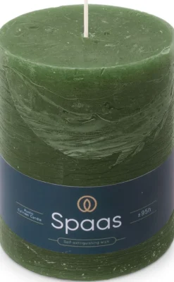 Intratuin Spaas Stumpenkerze Essential collection grün 95 Std. D 10 H 13 cm| Stumpenkerzen