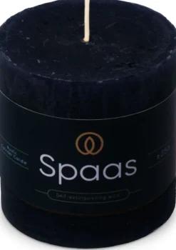 Intratuin Spaas Stumpenkerze Essential collection blau 25 Std. D 7 H 7 cm| Stumpenkerzen