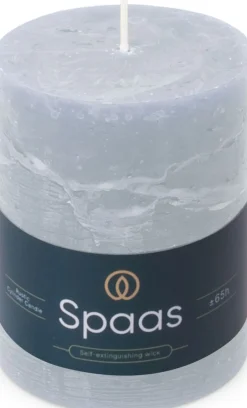 Intratuin Spaas Stumpenkerze Essential collection hellblau 65 Std. D 8 H 11 cm| Stumpenkerzen