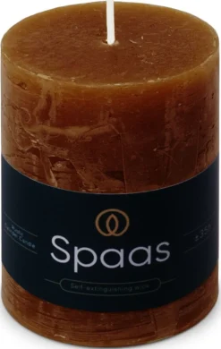 Intratuin Spaas Stumpenkerze Essential collection braun 35 Std. D 7 H 9,5 cm| Stumpenkerzen