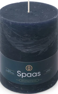 Intratuin Spaas Stumpenkerze Essential collection blau 95 Std. D 10 H 13 cm| Stumpenkerzen