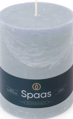 Intratuin Spaas Stumpenkerze Essential collection hellblau 95 Std. D 10 H 13 cm| Stumpenkerzen