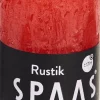 Intratuin Spaas Stumpenkerze Rustic rot D 4,8 cm H 8 cm| Stumpenkerzen