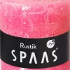 Intratuin Spaas Stumpenkerze Rustic pink D 10 cm H 10 cm| Stumpenkerzen