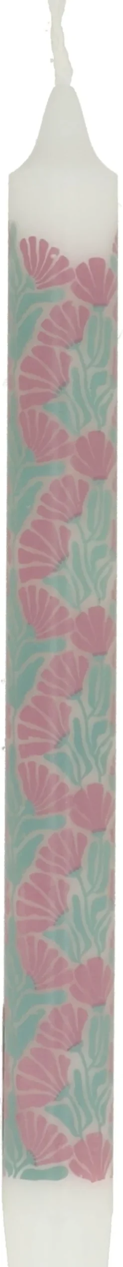 Intratuin Stabkerze Groovy lila/blau 7 Std. D 2,2 H 24 cm| Stabkerzen