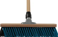 Intratuin Talen Tools X-Besen 40 cm x 160 cm blau/schwarz| Besen