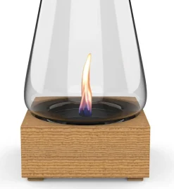 Intratuin Tenderflame Tischkamin Poppy 17 naturell D 24 H 34,2 cm| Tischkamine & -Feuer