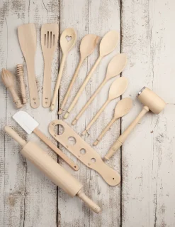 Intratuin TG Zitronenpresse Holz 15,5 x 4 x 4 cm| Küchenhelfer