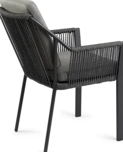 Intratuin Tierra Outdoor Gartenstuhl Liv grau| Gartenstühle|Esszimmerstühle