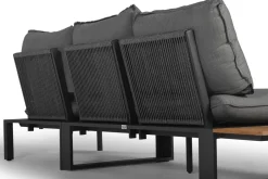 Intratuin Tierra Outdoor Lounge-Set Dawson 5-Sitzer Aluminium anthrazit| Lounge-Sets|Lounge-Sets