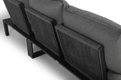 Intratuin Tierra Outdoor Lounge-Set Dawson 5-Sitzer Aluminium anthrazit| Lounge-Sets|Lounge-Sets