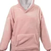 Intratuin Unique Living Deckenpulli mit Kapuze rosa onesize| Pullover