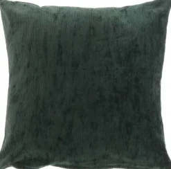 Intratuin Unique Living Dekokissen Luca dunkelgrün 45 x 45 x 8 cm| Kissen|Dekokissen