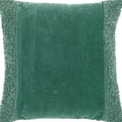Intratuin Unique Living Dekokissen Wess türkis 45 x 45 cm| Kissen|Dekokissen