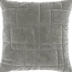 Intratuin Unique Living Dekokissen Nika grau 45 x 45 x 15 cm| Kissen|Dekokissen