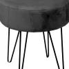 Intratuin Unique Living Hocker Davy grau D 40 H 35 cm| Hocker|Hocker