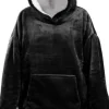 Intratuin Unique Living Hoodie Deckenpulli mit Kapuze schwarz onesize| Pullover