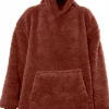 Intratuin Unique Living Hoodie Marsala braun Einheitsgröße| Pullover