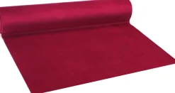 Intratuin Vivant Tischläufer Velvet rot 250 x 28 cm| Tischwäsche