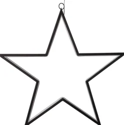 Intratuin Weihnachtsdeko Stern mit 228 LEDs warmweiß 56 x 53 x 2 cm| Weihnachtsdeko Zum Aufhängen|Weihnachtssterne