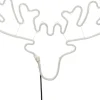 Intratuin Weihnachtsleuchte Neon Elch mit LED Beleuchtung 62 x 42 x 2 cm warmweiß| Weihnachtsleuchten