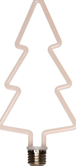 Intratuin Weihnachtsleuchte Retro-Weihnachtsbaum 11 x 24 cm warmweiß| Weihnachtsleuchten